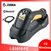 Motorola Symbol LS3578-FZ 1D USB Bluetooth Wireless Barcode Scanner with Cradle