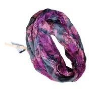 New Women's Infinity Loop Scarf Wrap Multi-Color Size 30" x 70" NWT