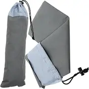 Anneome 2pcs Tent Pegs Container Storage Bag Oxford Cloth Camping Accessories Hiking Tent Pegs Pouch