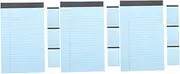 Ipetboom 3sets Tearable Memo Pad Legal Notepad Lined Paper Pad Paper Material Easy to Clean Portable 4pcs*3