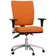 Pago Flash II Deluxe Alloy Base Chair Orange