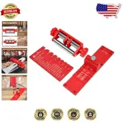 Precision Chisel Sharpening Jig & Angle Gauge for Woodworking 0.1"-2.8"