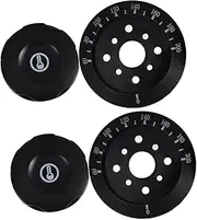 TINEASUR Replacement Thermostat Cover for Electric Ovens Gas Stove Grill Wash Machine Control Knobs