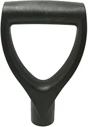 Spade Handle Garden Fork Shovel Handle D Shaped Plastic Grip for Digging Raking Tools Black Spade Handle