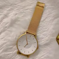 在飛比找蝦皮購物優惠-轉售原廠公司貨 KLASSE14 大錶面手錶 40mm 金色