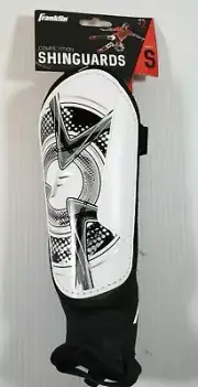 Franklin Sports Competition Soccer Shinguards Size Small Up to 4'7" New - Black