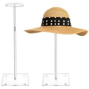 Round Acrylic Display Stand Riser for Jewelry Watches Rings Mini Figurines