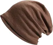 [HAMKVBPR] Women's Knitted Hat Pile Of Hats Female Head Wrapping Cold Cap for Versatile Knitted Cap for Cold Weather