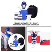6 Pieces Karate Sparring Gear Taekwondo Protective Gear for Adults Kids