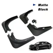 For Tesla Model 3 2017-2023 Mud Flaps Splash Guards Front & Rear ​(Matte Black)
