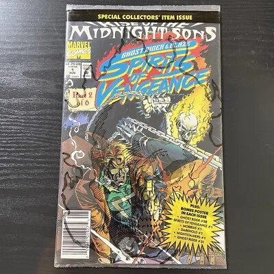 Ghost Rider Blaze Spirits of Vengeance Part 2 Aug 1992 Marvel Comics New Sealed!
