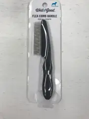Well & Good Flea Comb, 2 Sided Flea Comb, Undercoat Comb, Mat Breaker or De-Matt