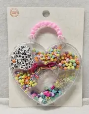 Wonder Nation DIY Beaded Jewelry Kit With 500+ Beads & 4 Cords/New