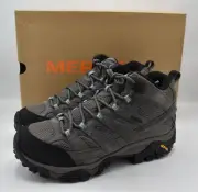 Merrell Womens Size 9.5 MOAB 2 Mid Granite Waterproof Mid Hiking Boots Shoes