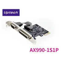 在飛比找蝦皮購物優惠-Uptech 登昌恆 AX 990-1S1P 雙用擴充卡