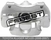 Rear Left Brake Caliper Assembly For Toyota Kluger Mcu20 (2000-2007)