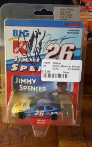 JIMMY SPENCER AUTOGRAPHED #26 1/64 SCALE BIG KMART