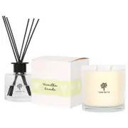 Nicola Spring Soy Wax Scented Candle & Diffuser Set - 400g - Vanilla Sands