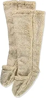 [Gunze] UCHI-COLLE Women's Room Socks, Sleep Socks, Toe Opening, Long Type