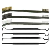 Steel Wire Brush Nylon Pick Set Easy to use Design Effective Car Cleaning