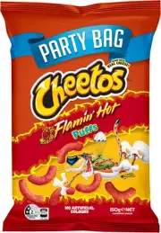Cheetos Flamin' Hot Puffs 150G