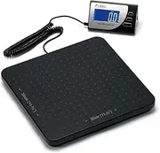 [Libra Measurement] 300 kg (660 lb) Digital Heavy Duty Shipping Scale, Cast Aluminum Platform, Backlit LCD, Multiple Weight Units, Capacity: Max 300 kg (660 lb), Min 0.5 kg (1.1 lb), Division: 0.1 kg / 0.1 lb