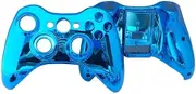 OSTENT Full Controller Shell Case Housing Compatible for Microsoft Xbox 360 Wireless Controller Color Light Blue
