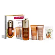 Clarins Double Serum Set Double Serum 0Ml + Day Cream 15Ml + Neck Cream 15Ml + Eye Serum 0.9Ml