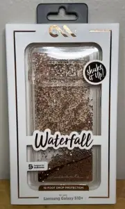 Case Mate Waterfall Protective Case for Samsung Galaxy S10+ Plus - Gold