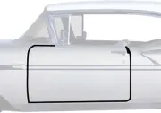 1958 Impala Door Frame Weatherstrip - 2 Door Hardtop / Convertible