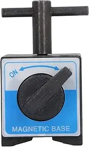 Mini Digital Dial Indicator Strong Magnetic Base Holder 80kg Suction M8 Screw Welding Mechanical Processing