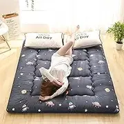 mattress mattress Floor Mattress Soft and Breathable Futon Mattress Japanese Tatami Mat Portable Roll Up Mattress Folding Bed Mattress for Dome Camping Sofa