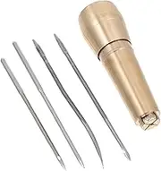 Hohopeti Sewing Awls Tool Set of 1 for Leather Craft Upholstery and Craft Repairing Portable
