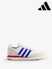 adidas White Run 60s Trainers (E42103) | $115