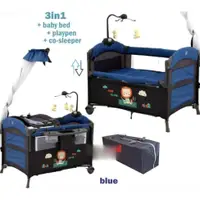 在飛比找蝦皮購物優惠-便攜耐用旅行嬰兒床盒嬰兒蚊帳多功能嬰兒床