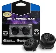 FPS Freek for PlayStation 4 (PS4) and PlayStation 5 (PS5), Performance Thumbsticks, 3D Texture Thumb Grip Stick Joystick Thumbstick, Thumbstick Extender for PS5 (Black)