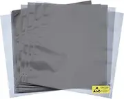 uxcell 20Pcs Anti Static Bags ESD Shielding Bag Flat Open Top Anti Static Bag for Electronic Devices 9x9.4 Inch(230x240mm)