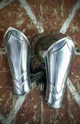 Medieval Knight Hand Protection Bracers Armour Larp Fantasy Steel Christmas item