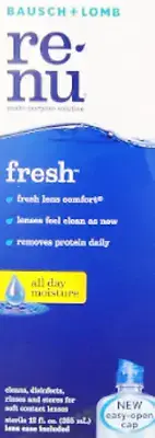 Renu Fresh All Day Moisture Multi-Purpose Eye Contact Lens Solution 12 Fluid Oun
