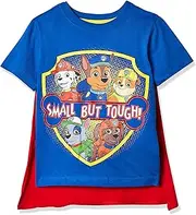 [Nickelodeon] Paw Patrol Boys' Toddler Small But Tough Cape T-Shirt