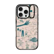 iPhone 16 Pro Impact Ring Stand Case MagSafe Compatible The Sketches