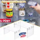 Space Saving Rack Holder Kitchen Storage Fridge Divider Organiser Cupboard Shelf