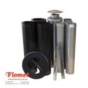 6'' UNIVERSAL FLUE KIT WITH DECRO MESH