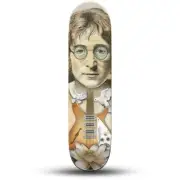 John Lennon Pen Drawn Skateboard Art Deck - Limited edition