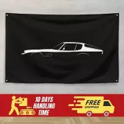 For Maserati Mistral 1963-1970 Fans 3x5 ft Flag Banner Gift Birthday