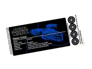CUSTOM PLAQUE STICKER for STAR WARS Razor Crest , Set 75292 & Model Displays