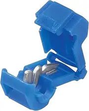Narva Ezy Tap Terminal, 50 Pieces Set, Blue, 6.3 mm