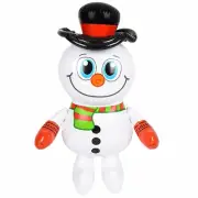 24" Cute Snowman Inflatable - Inflate Blow Up Toy Lawn Party Decoration