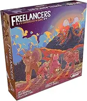 Plaid Hat Games | Freelancers | Dive into a Post-Apocalyptic Gig Economy! Narrative Adventure Game, Fantasy RPG Game, Ages 14+, 3-7 Players, 90 Minute Playtime
