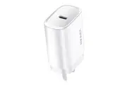 USB C Wall Charger PD 20W Super Fast Charge - White